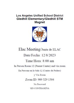 ELAC Flyer